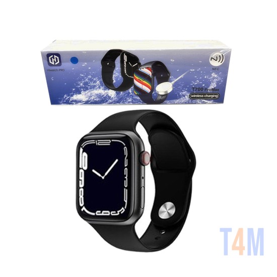 Smartwatch Deportivo HIwatch T700 Pro Max Serie 7 1.86" 2.5D Negro